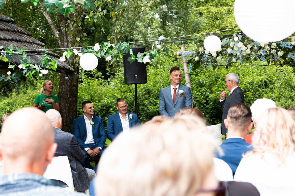 Bruiloft Zuid Limburg aan de Meule, beek