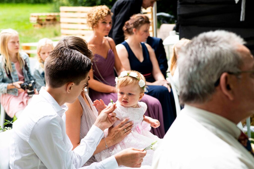Buiten ceremonie bruiloft